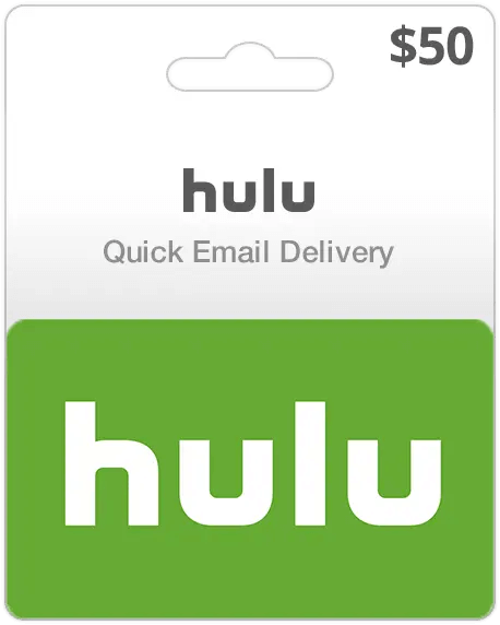 Hulu $50 Digital Gift Card