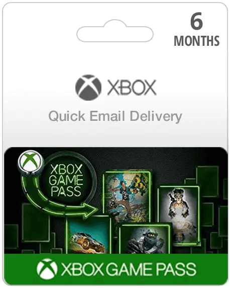 Xbox Game Pass 6 Month Membership