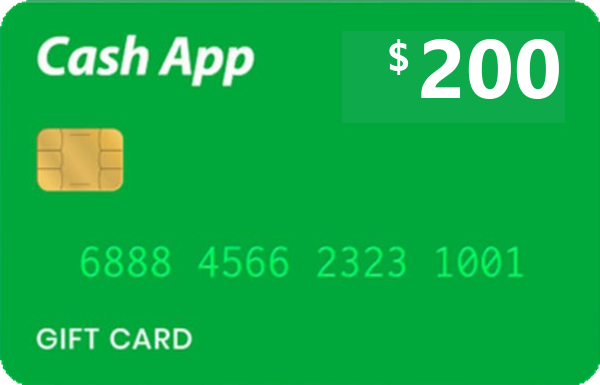 Cash App $200 Card