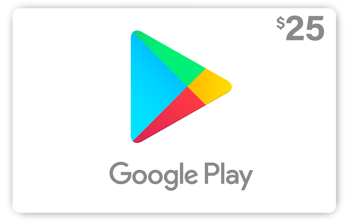 $25 Google Play Gift Card