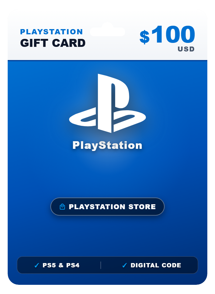 $100 PSN Gift Card