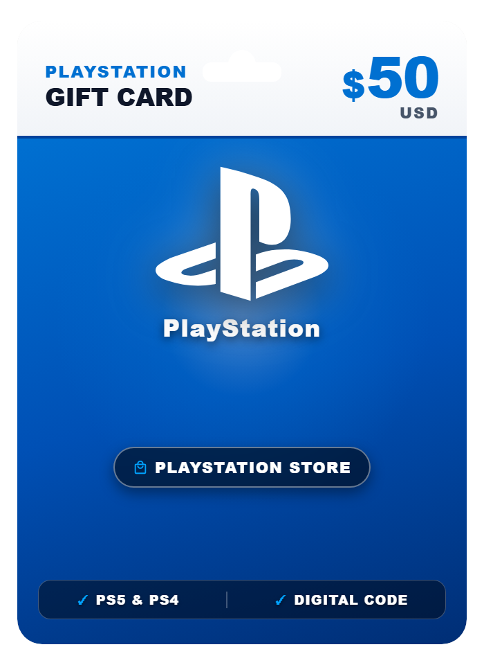 $50 PSN Gift Card